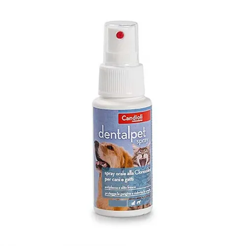 Candioli DentalPet Spray 125ml Στοματικό Διάλυμα για Σκύλους & Γάτες