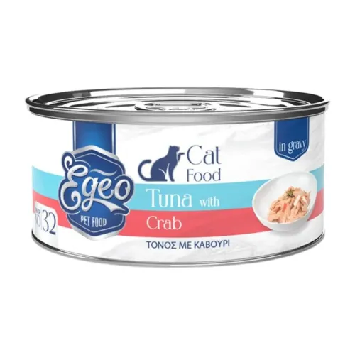 Egeo Cat Sterilised Tuna with Crab No32 70gr