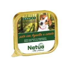 Natua Dog Grain Free Πατέ με Αρνί & Καρότα 100g